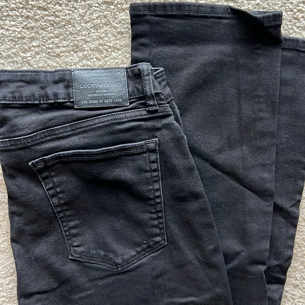 Lucky Brand Lolita Bootcut Jean, Black, 14L (32L)